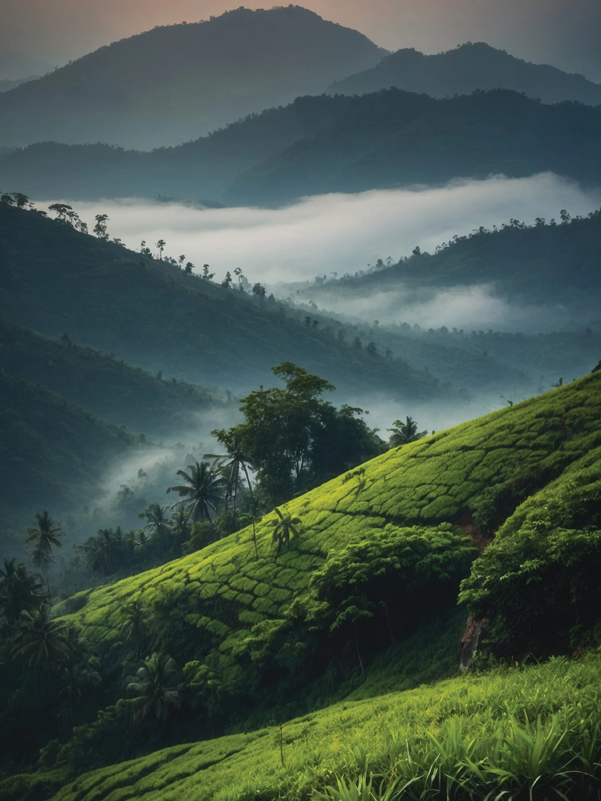 Mountain valleys